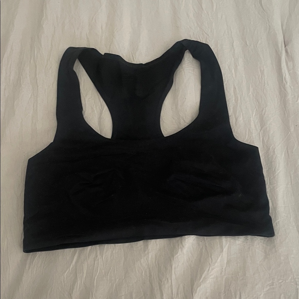 Black Women's Sports Bra